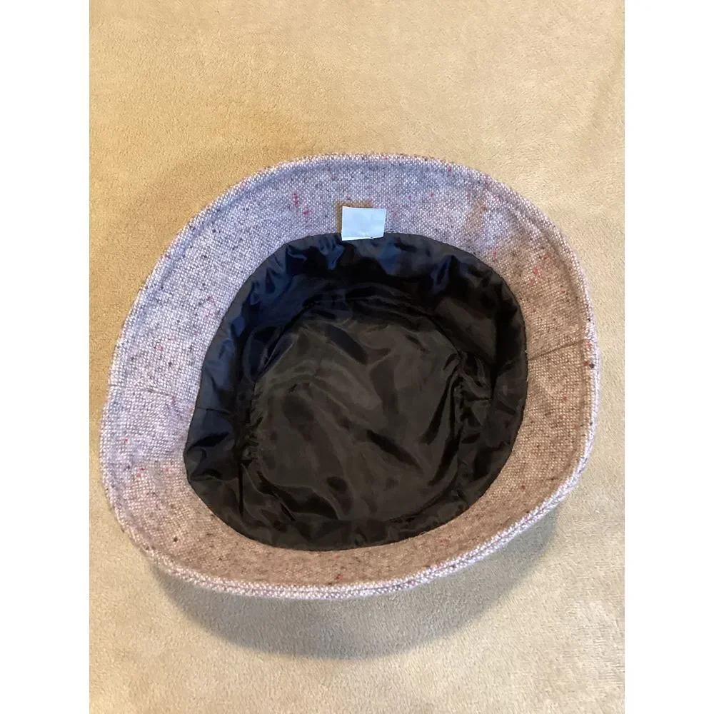 Unbranded Wool Blend Bucket Hat,‎ Beige Marled, 30% Wool, Size Large